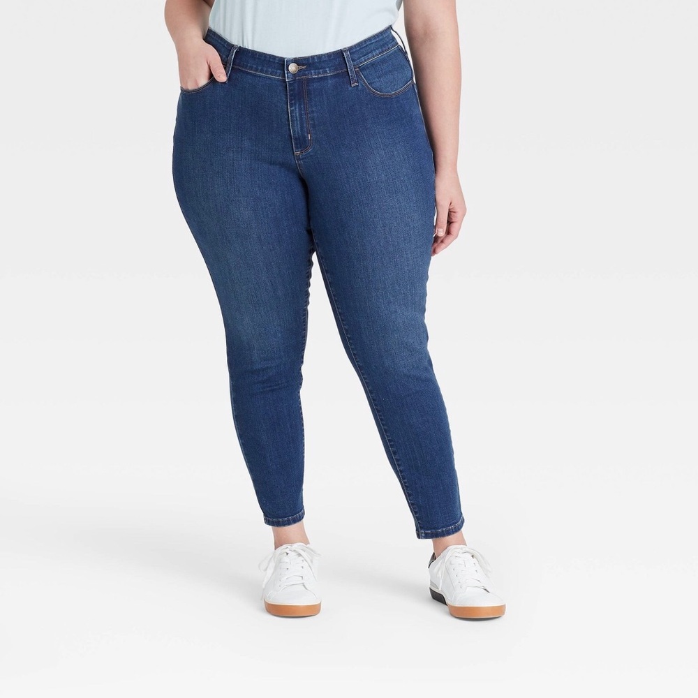 Women's Plus Size Vintage Skinny Jeans NWT
